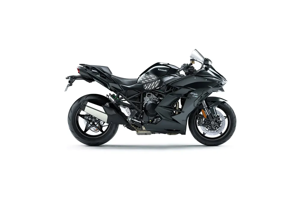 Authentique Stompgrip hybrid, Volcano, für Kawasaki Ninja H2 SX (SE), 2018-2025