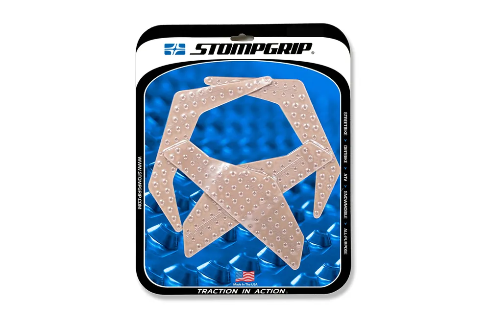 Stompgrip Tank Pad klar, Volcano, Streetbike Tank Kit, für Suzuki GSX-S1000S Katana, 2020-2025 Populaire