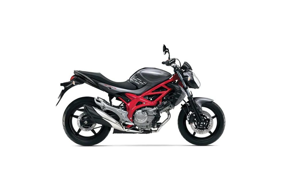 Usine Directe Stompgrip klar, Icon, für Suzuki SFV650 Gladius, 2009-2015