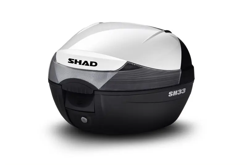 SHAD SH33 Topcase Abdeckung – White Seulement Aujourd&rsquo;hui