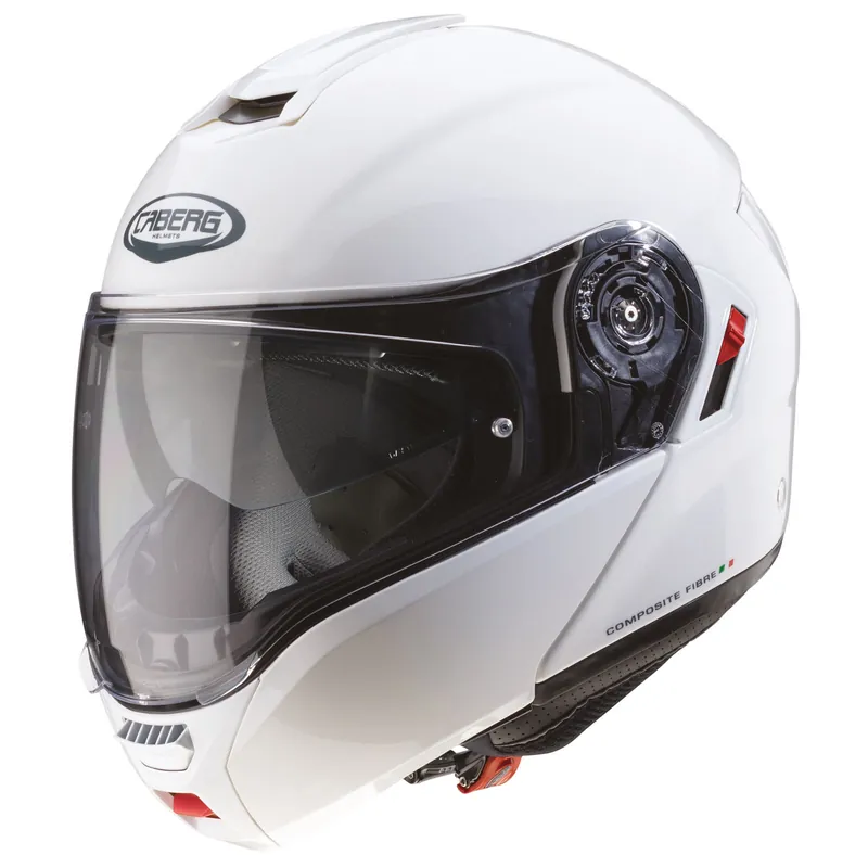 Caberg casque Levo X blanc métallisé XS Haute Qualité
