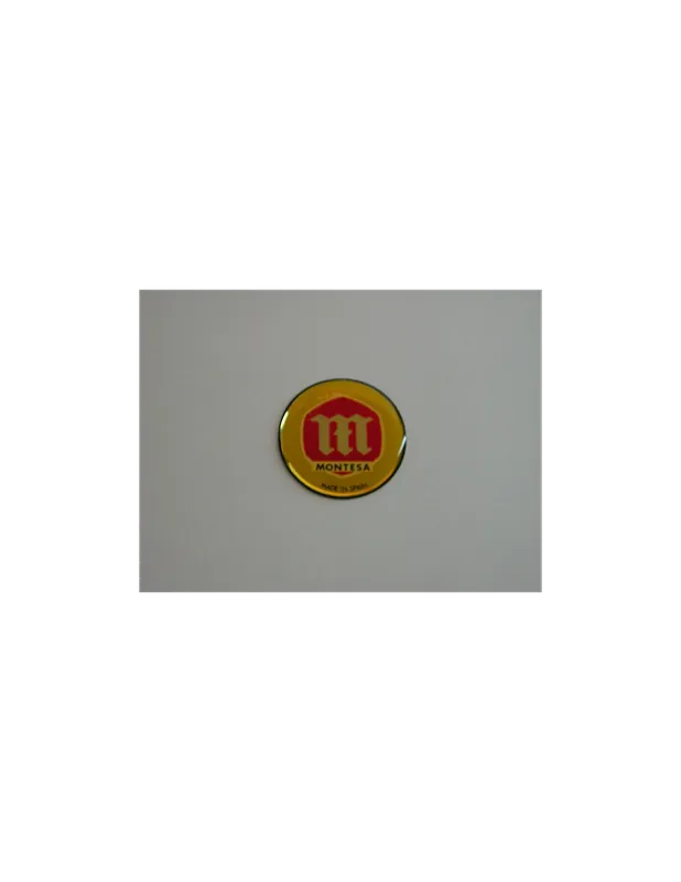 Seulement Aujourd&rsquo;hui Montesa paire de pastilles de réservoir en relief (original) diam 5.6cm