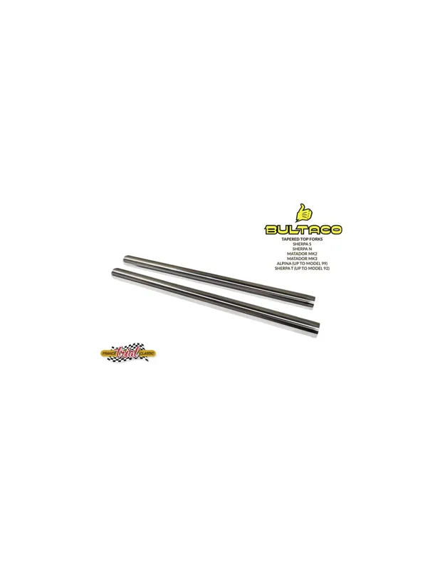 Acheter En Ligne Bultaco Sherpa 250 & 350 paire de tubes de fourche (ancienne)