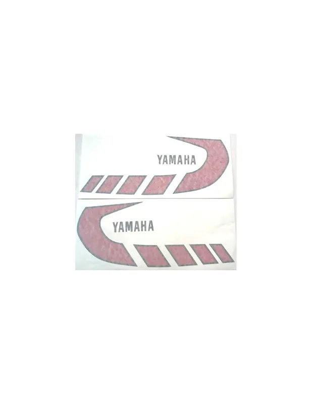 Prix Cassé Yamaha TY 50 & 80 Europe déco de réservoir rouge