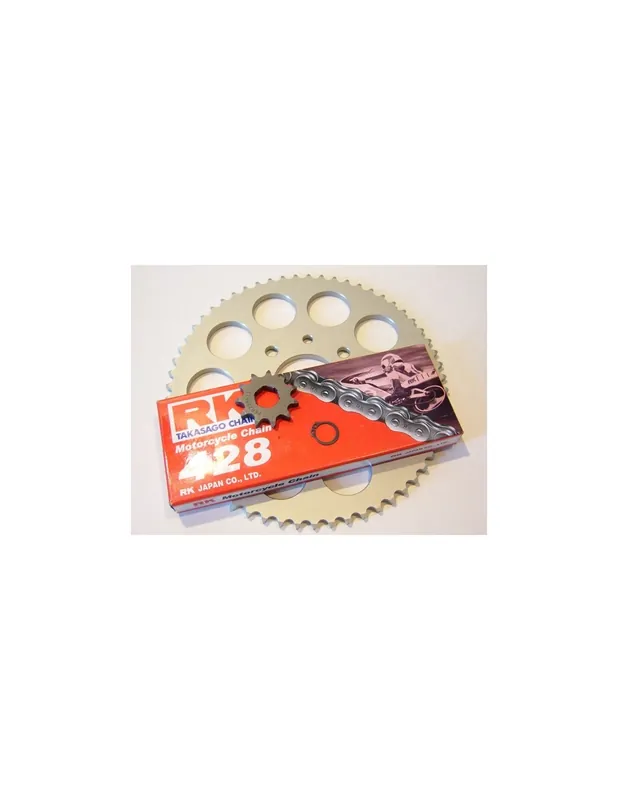 Super Prix HONDA 125 TLS 1976 à 1978 Kit complet 15X55 dents en 428